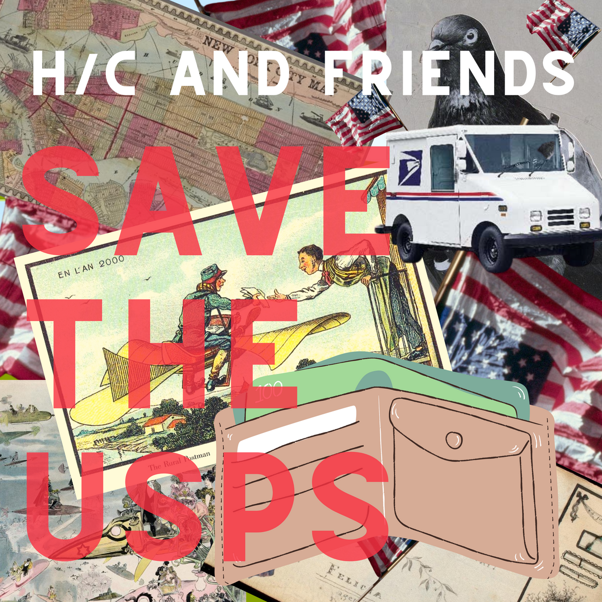 20-stamp USPS booklet – HAUL/CLOSET